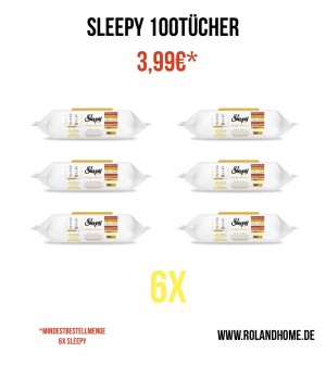 Sleepy Putzücher Gelb 6x je 3,99€