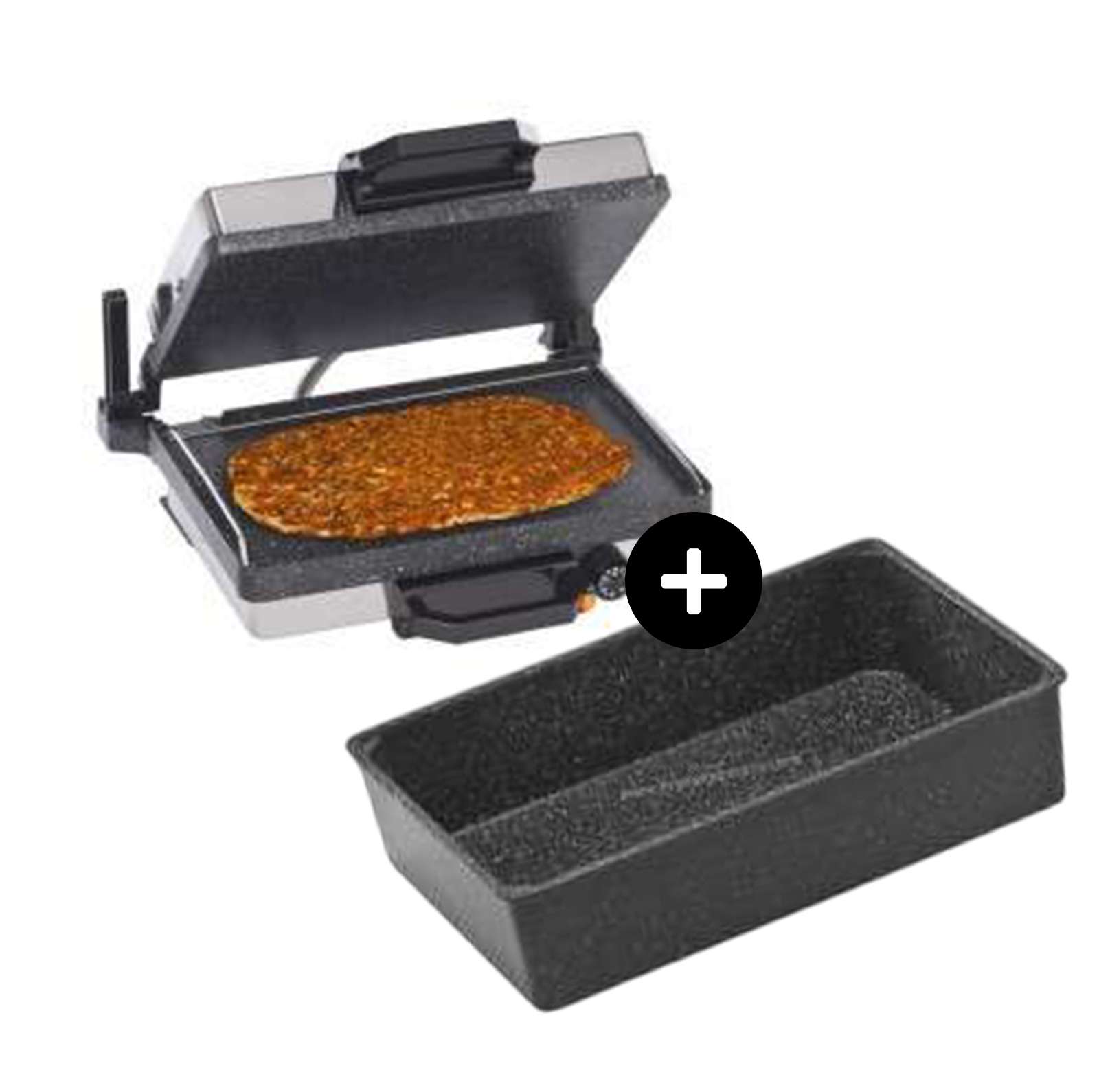 Roland Multigrill Granit + Kasserolle Granit