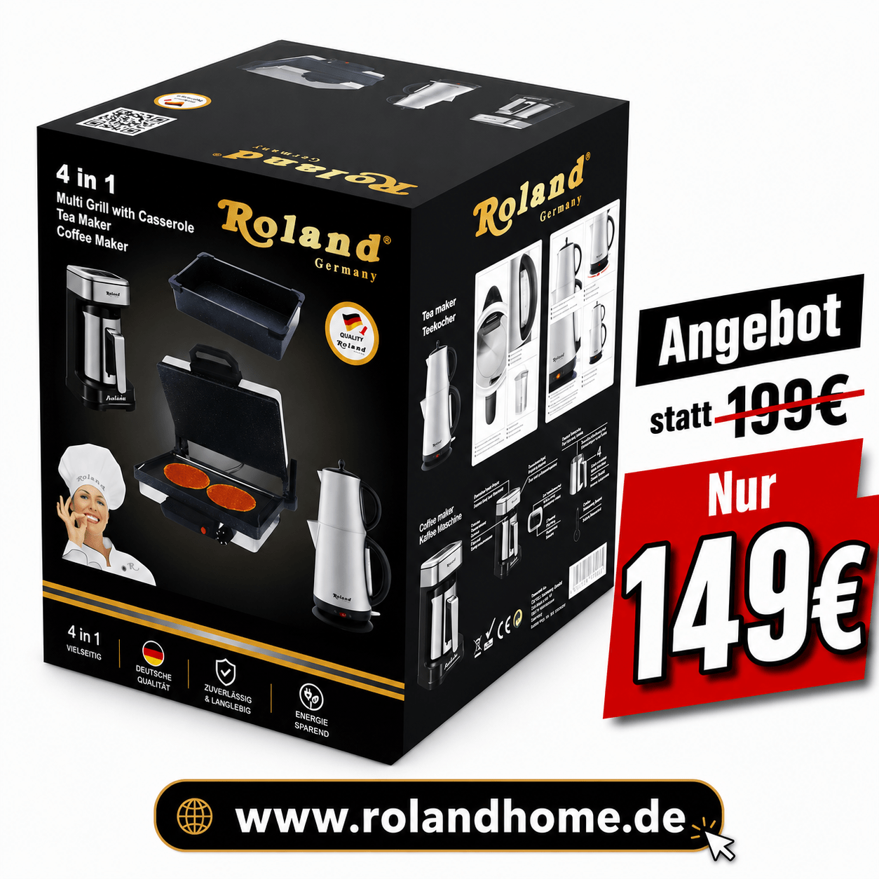 Roland 4in1 Set