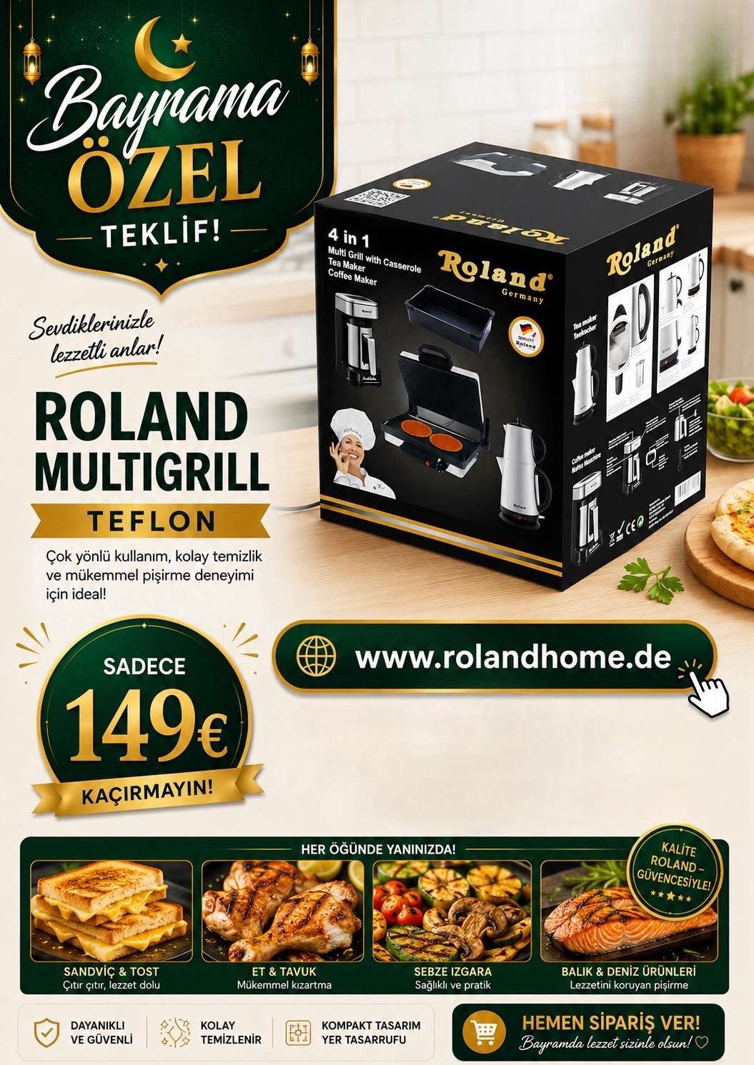 Roland 4in1 Set
