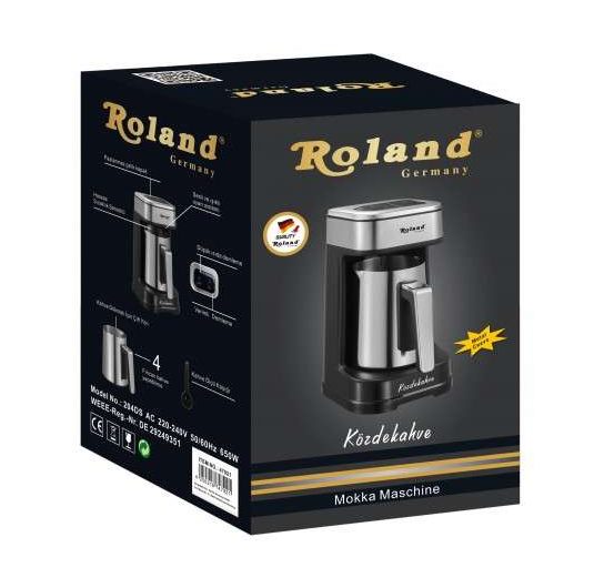 Roland Közde Kahve – Mokka Maschine 47921 Metall