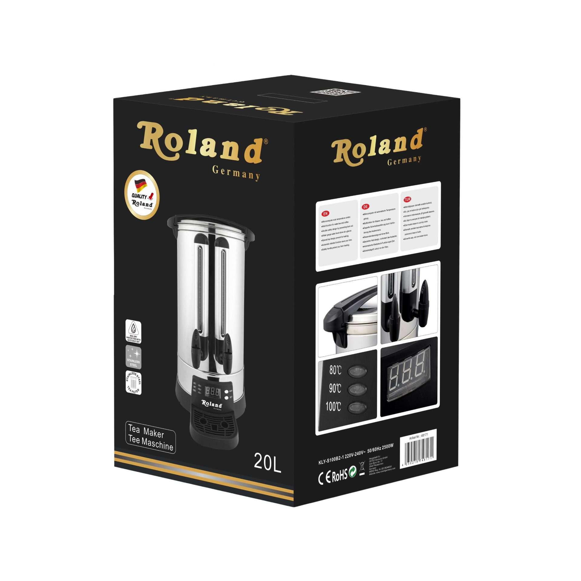 Roland Germany TEE Maschine 20 Liter