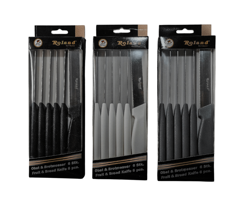 Obst- und Brotmesser – 6-teiliges Set