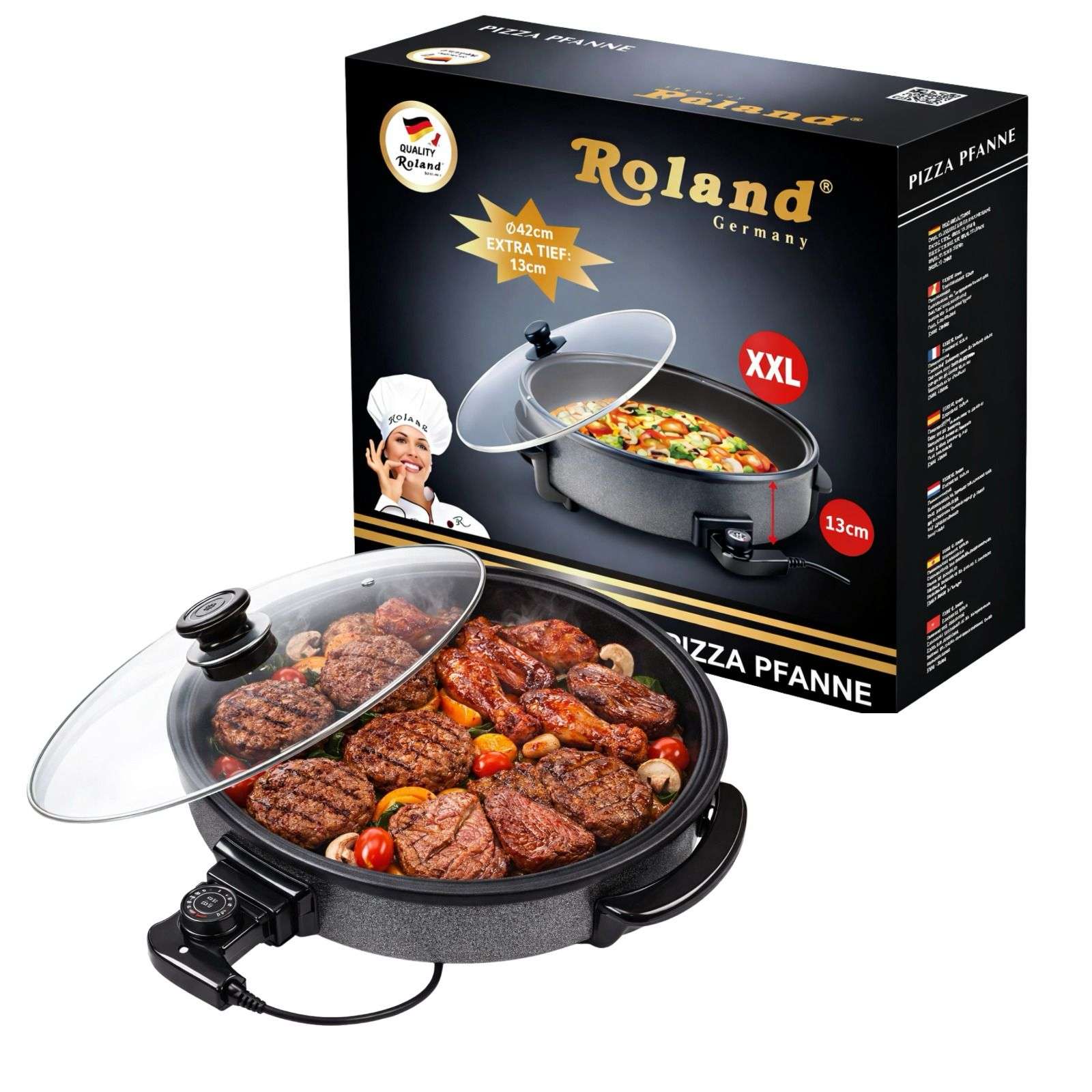 Roland Germany XXL Pizza Pfanne (42/13 cm)