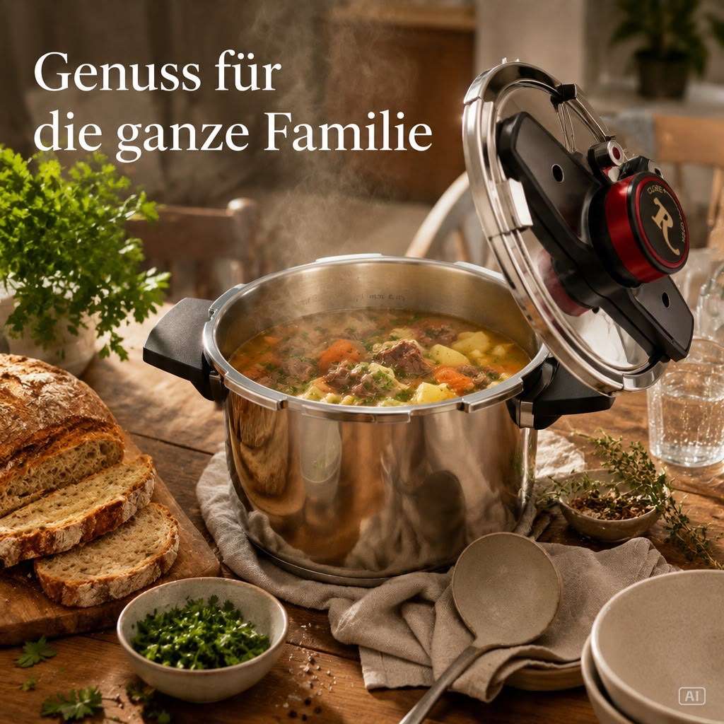 Schnellkochtopf 8L – Bild 4