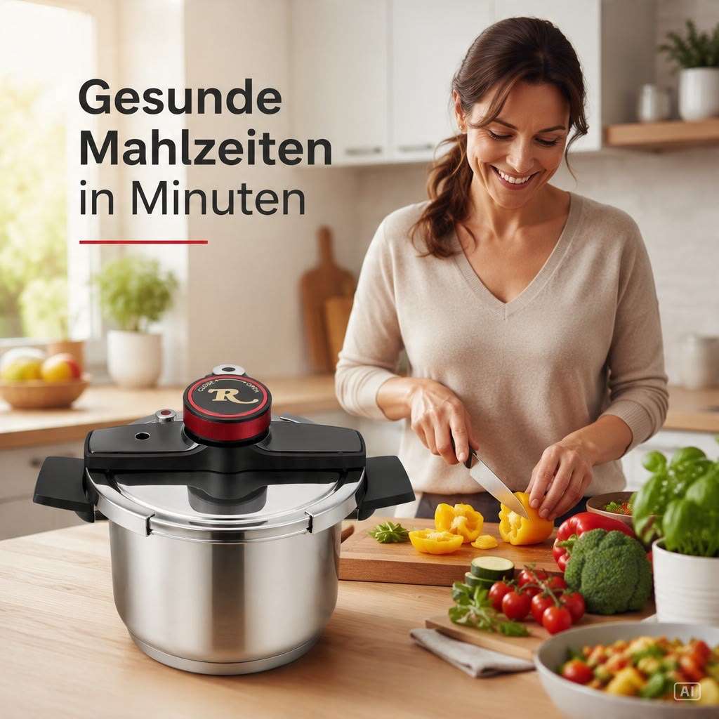 Schnellkochtopf 8L – Bild 2